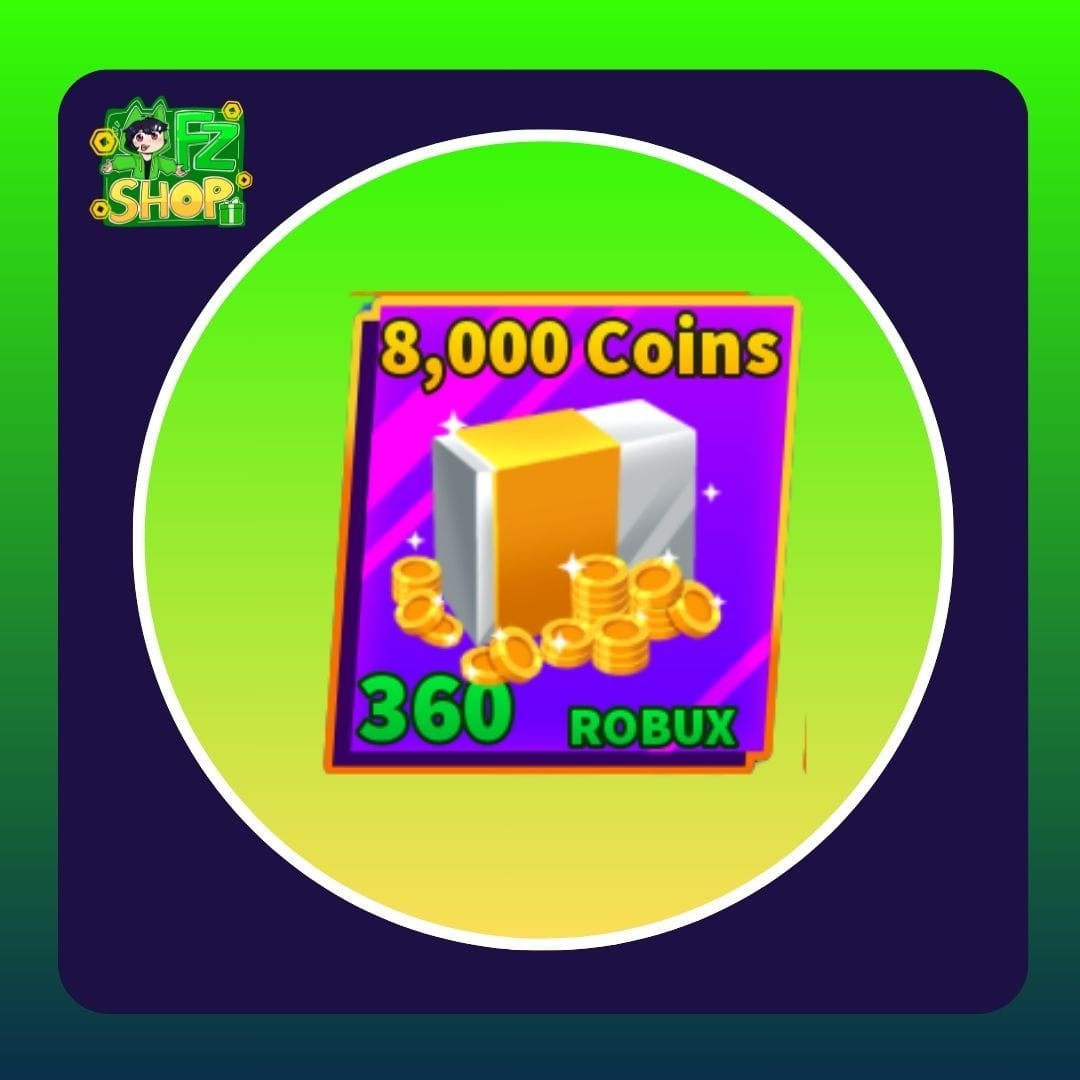 8000 Coins