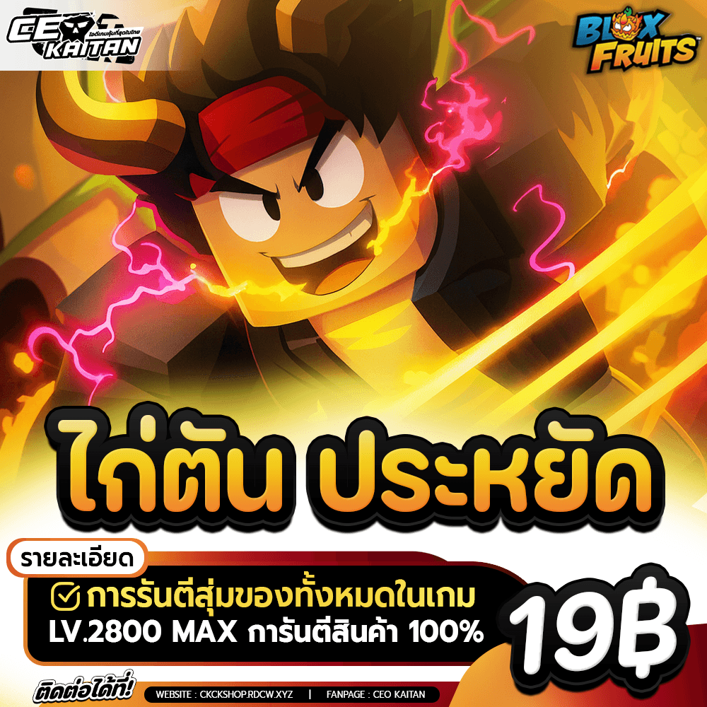 🔥ไก่ตันประหยัด (BLOXFRUIT)