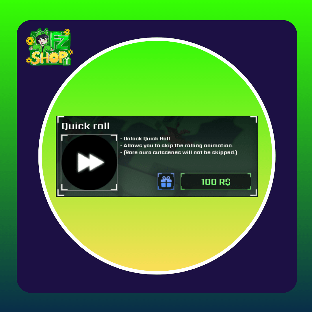 Quick roll