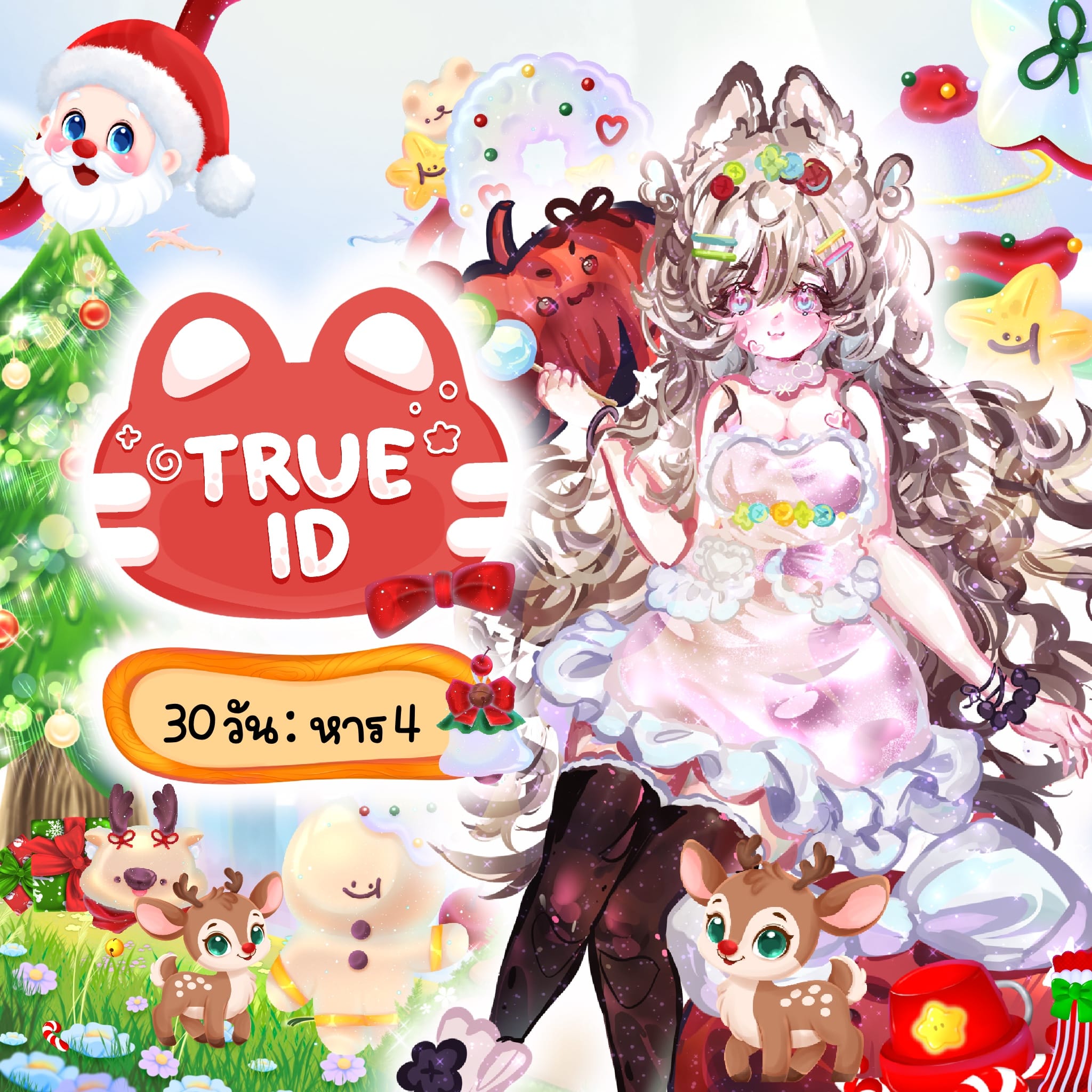 TRUEID+ 30D ( ÷4 )