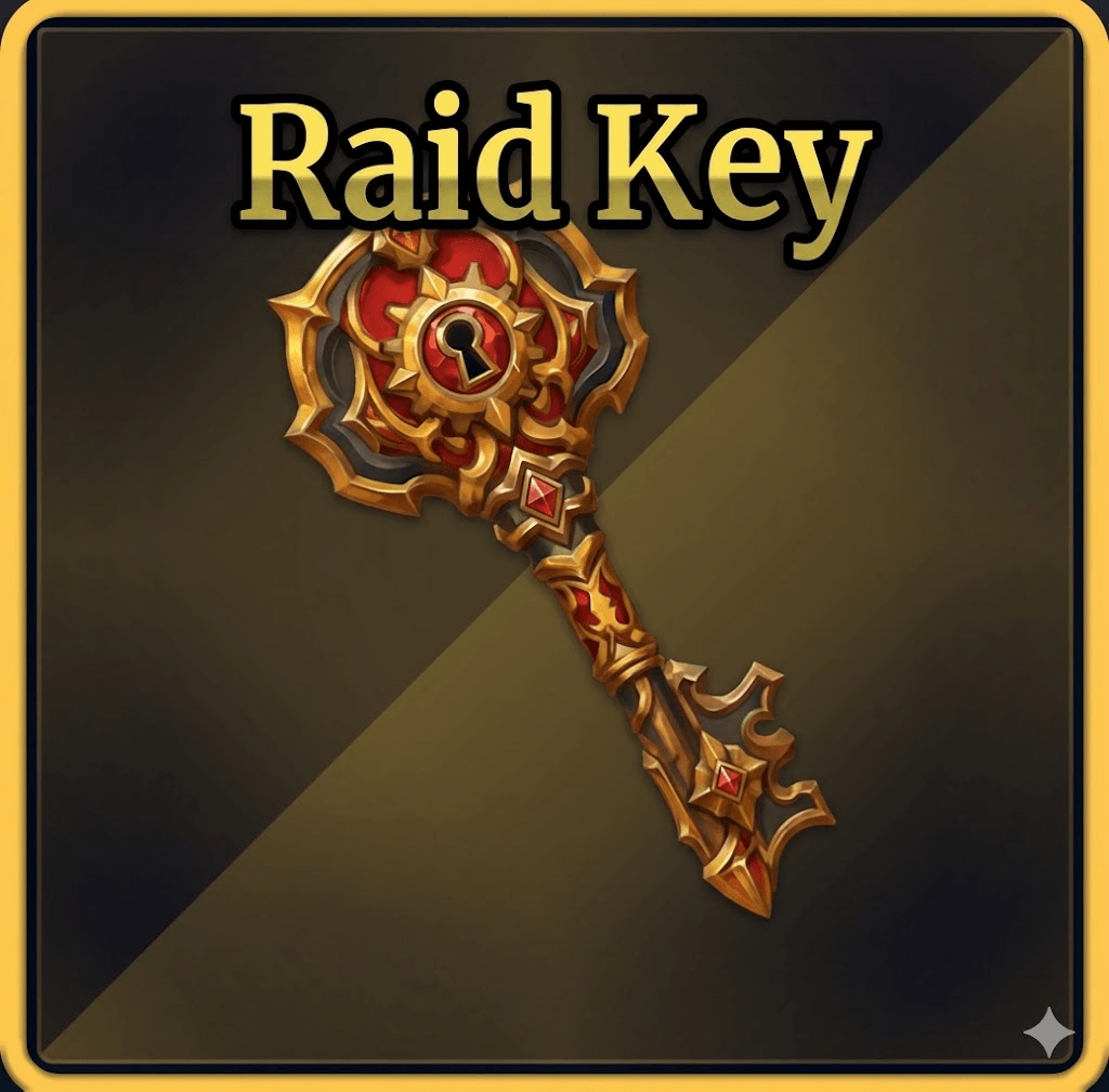 Reid Key ⚔️ ไอดีไก่ Raid Key 10,000 ชิ้น • BewPaKorn SHOP