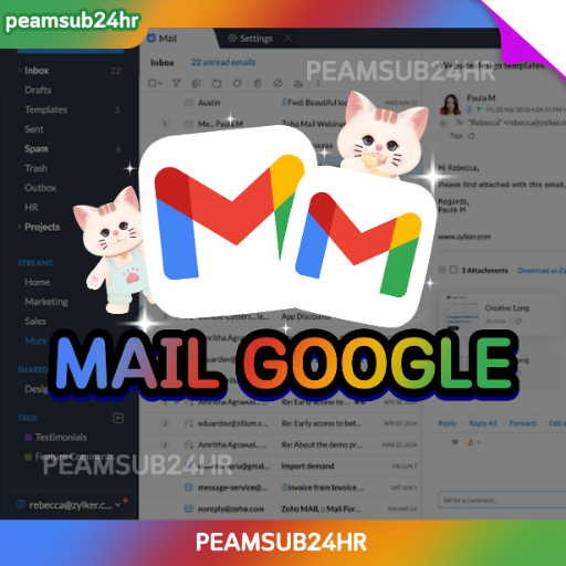 MAIL GOOGLE (ขึ้นเเพ็ค YouTube)