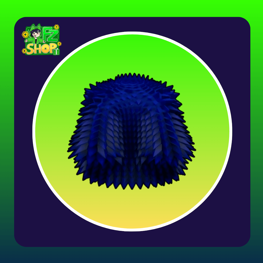 Blue Spikey Coat