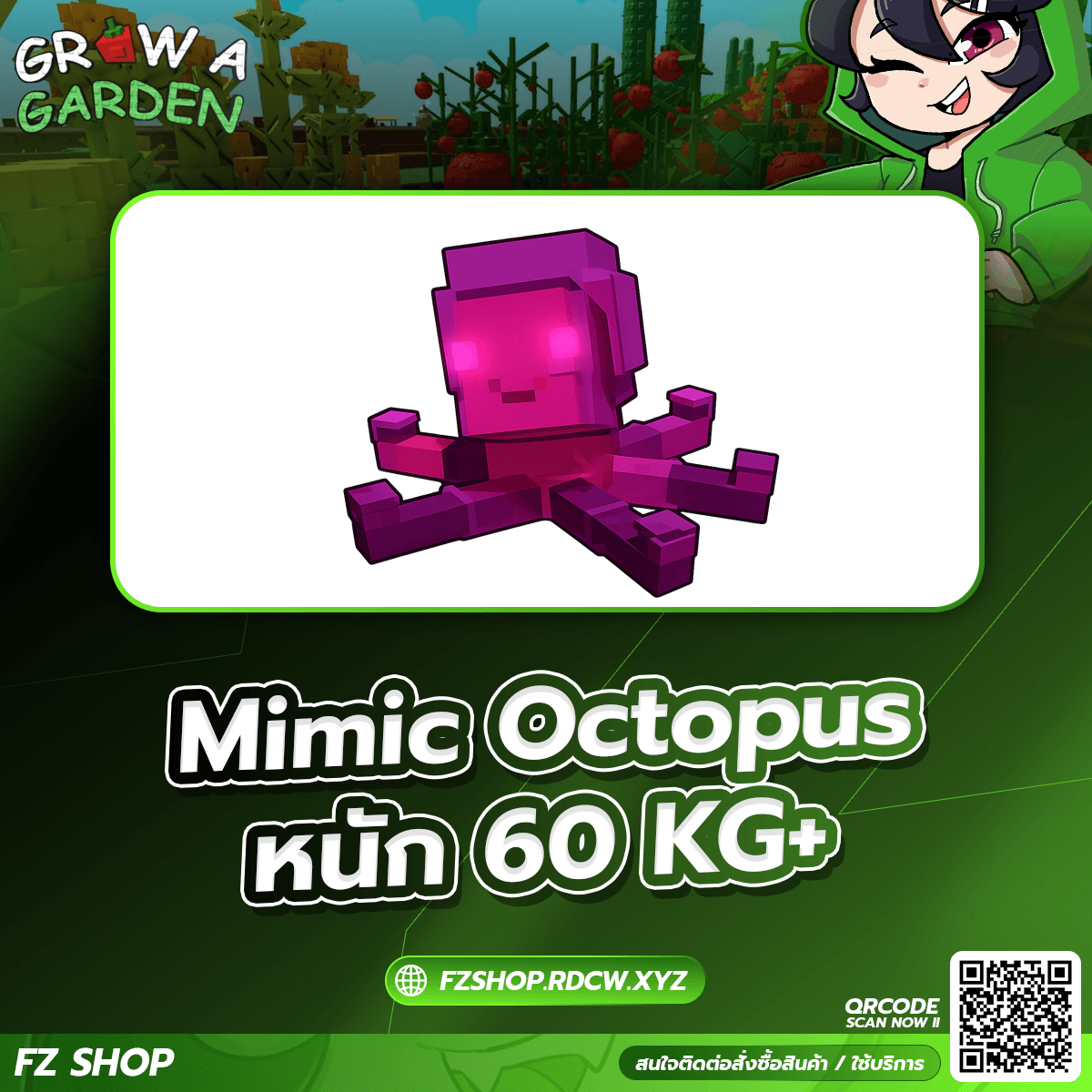 Mimic Octopus หนัก 60KG+