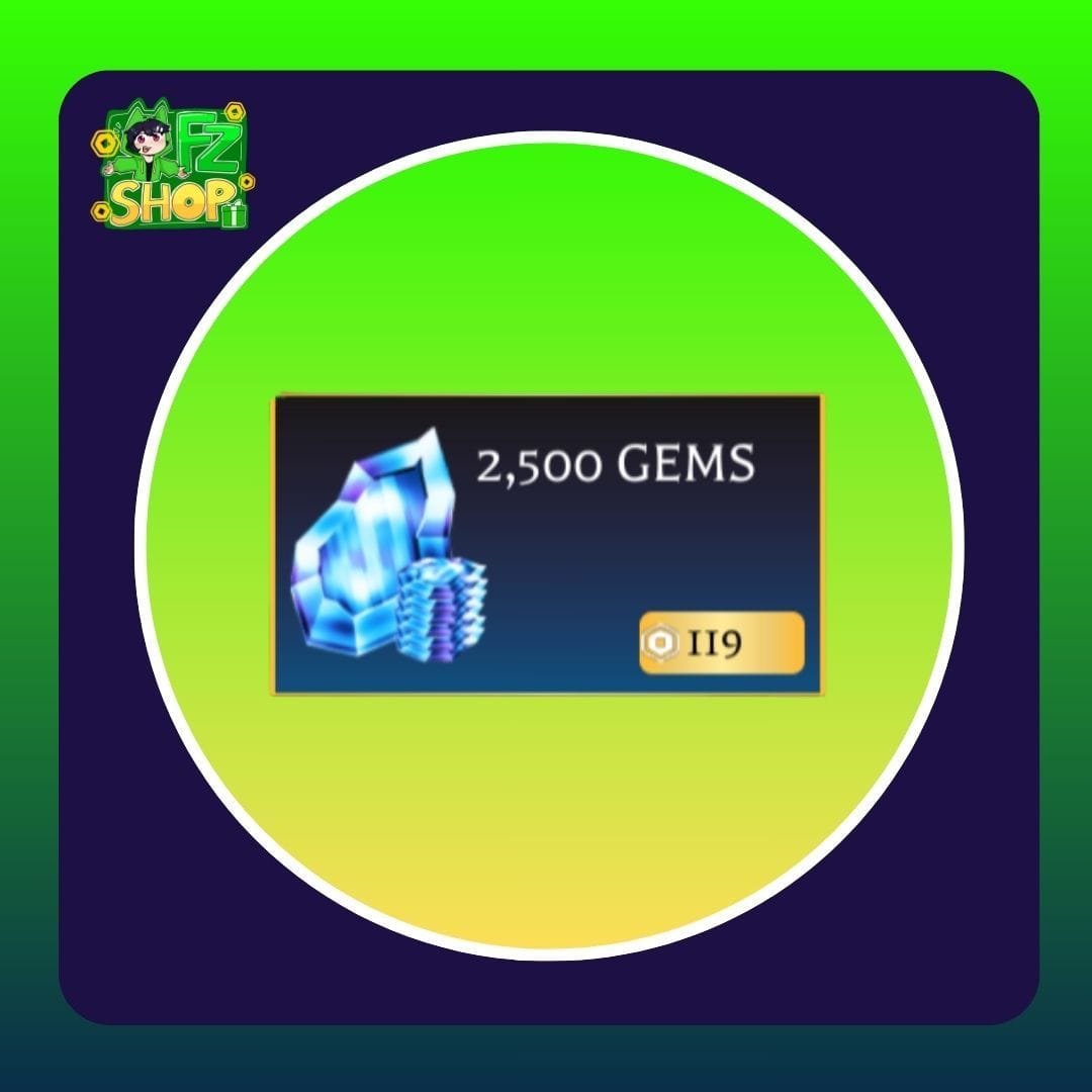 2500 GEMS