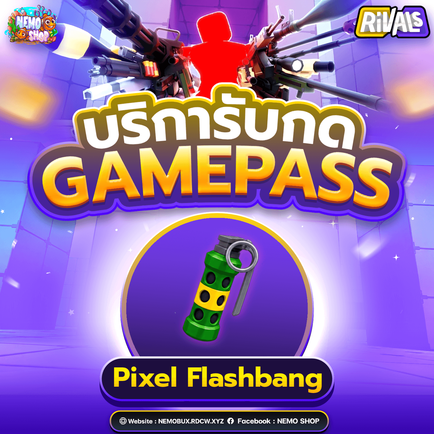 Pixel Flashbang