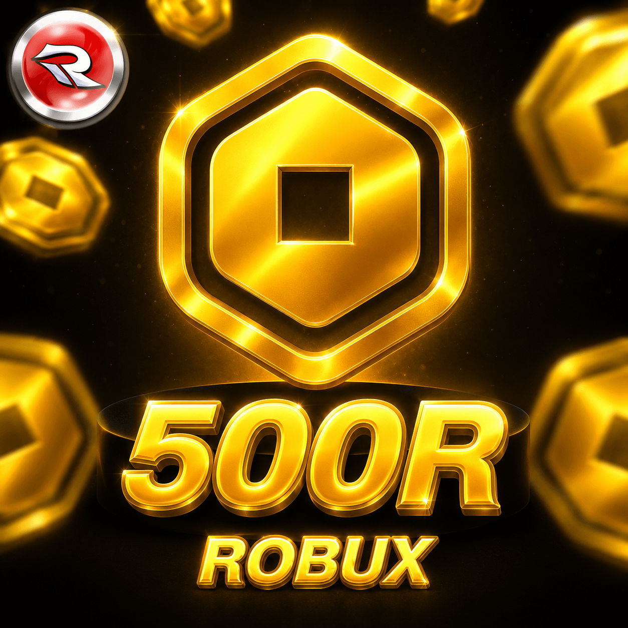 500R เติม Robux แท้100%💸เติมผ่าน ID-Pass✅