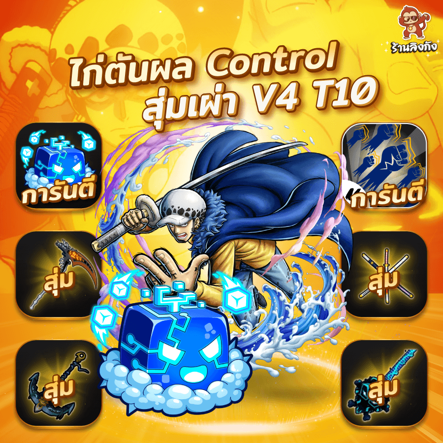 ไก่ตัน V4 T10 การันตี Control