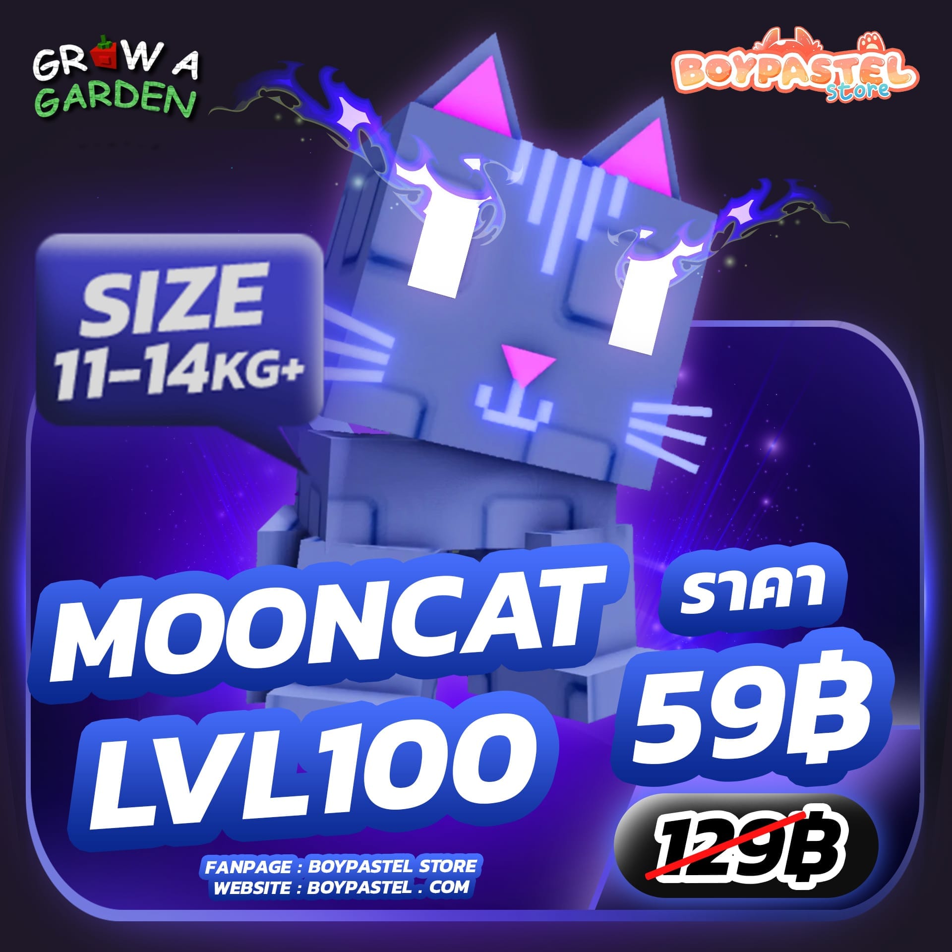 Moon cat LVL100