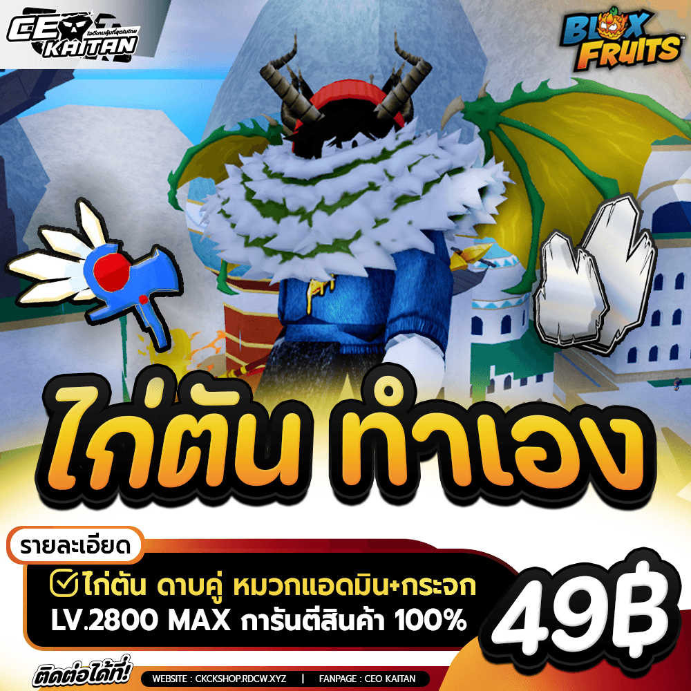 👻 ไก่ตันใว้สำหรับทำV4 เอาเอง  (การันตีสินค้า)