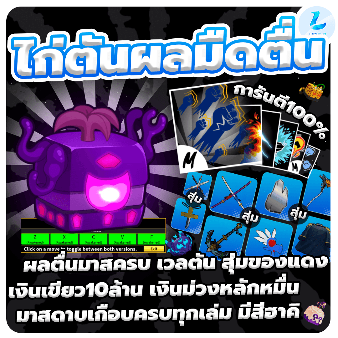 ผลมืดตื่น 6หมัด
