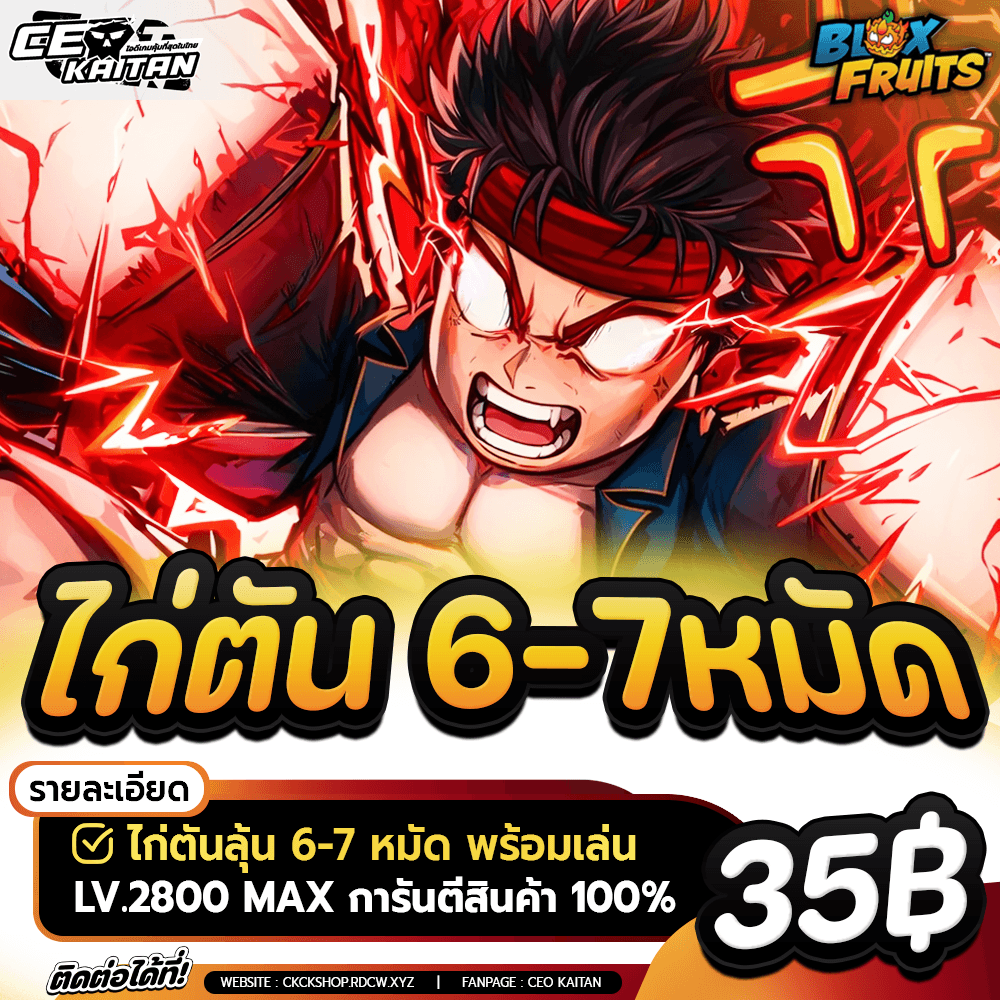 🥊สุ่มไอดีการันตี6-7หมัด ลุ้นผลจิ้งจอกในกล่อง [ไม่มีเกลือ]