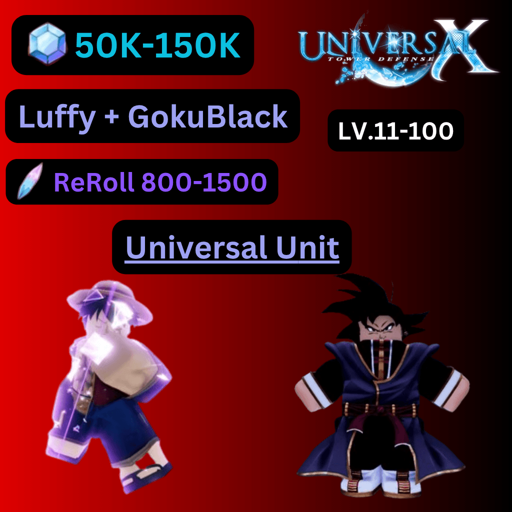 [UTDX] ไก่ Universal เพชร 50K-200K รีโรล800-1500 • Gaminglab