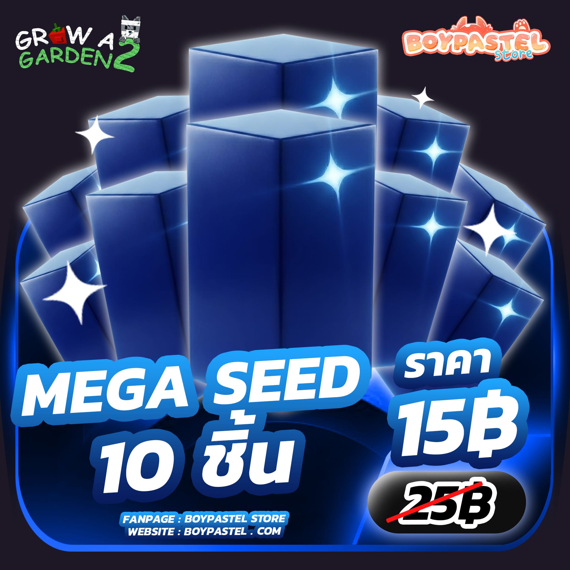 Mega Seed 10 ชิ้น