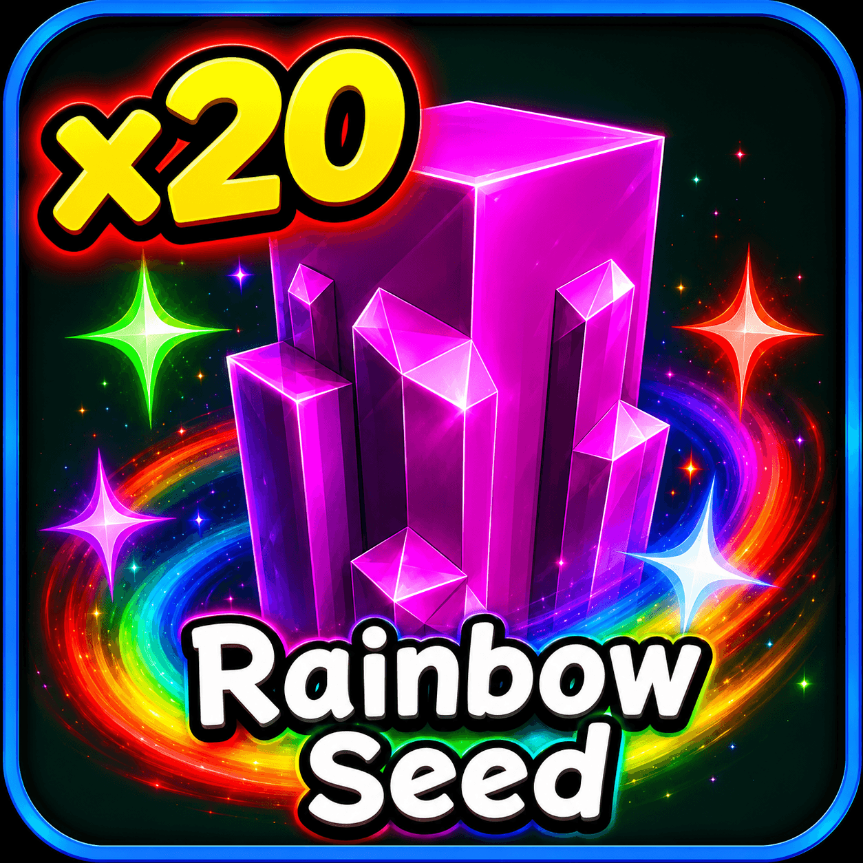 Rainbow Seed 20 ชิ้น