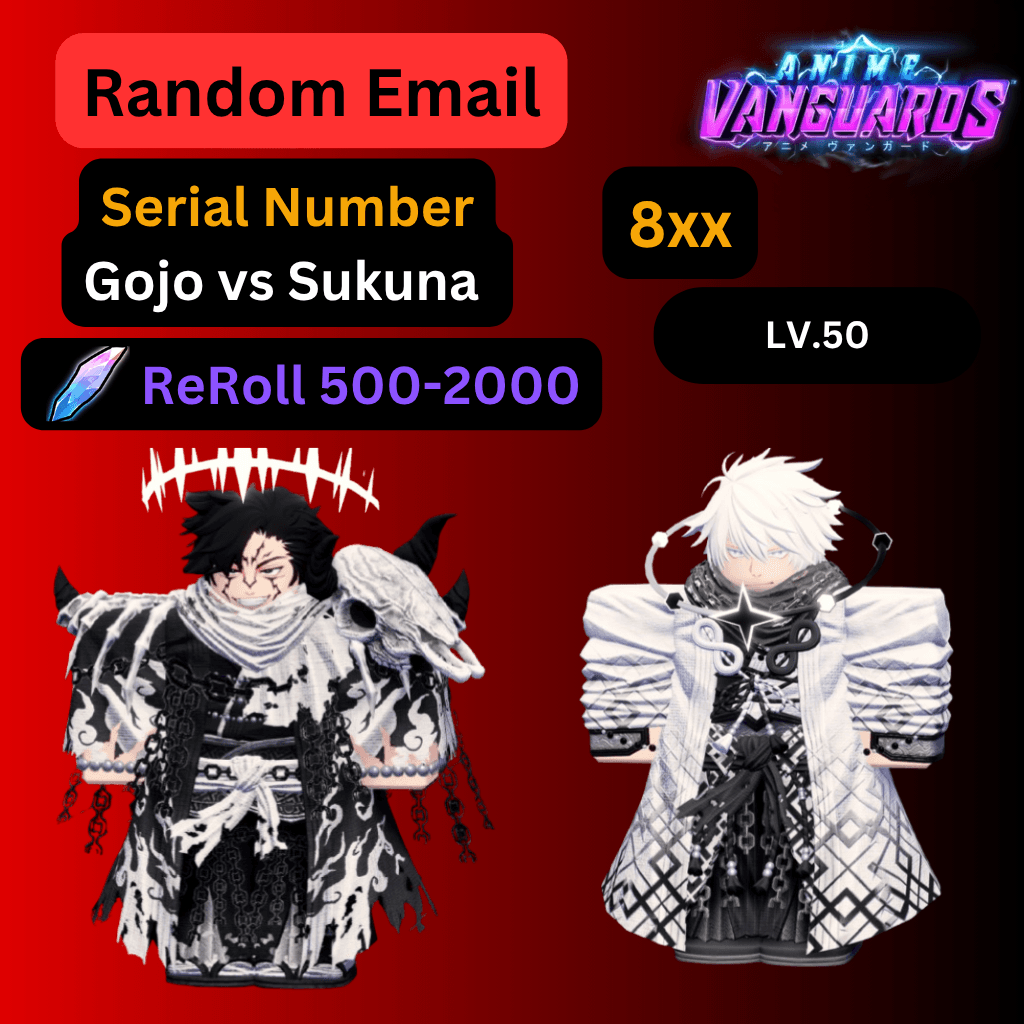⭐Serial Number Madara'Shiny หรือ ⭐Serial Number Gojo VS Sukuna LV50 พร้อมมเทรด