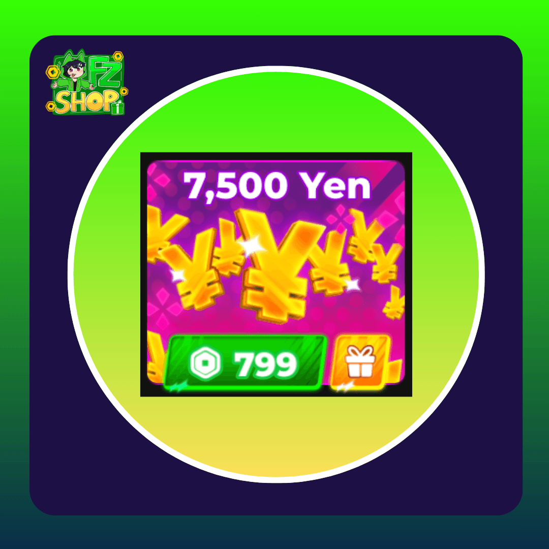 7500 Yen