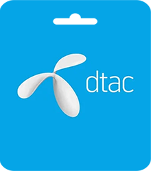 บัตรเติมเงินดีแทค