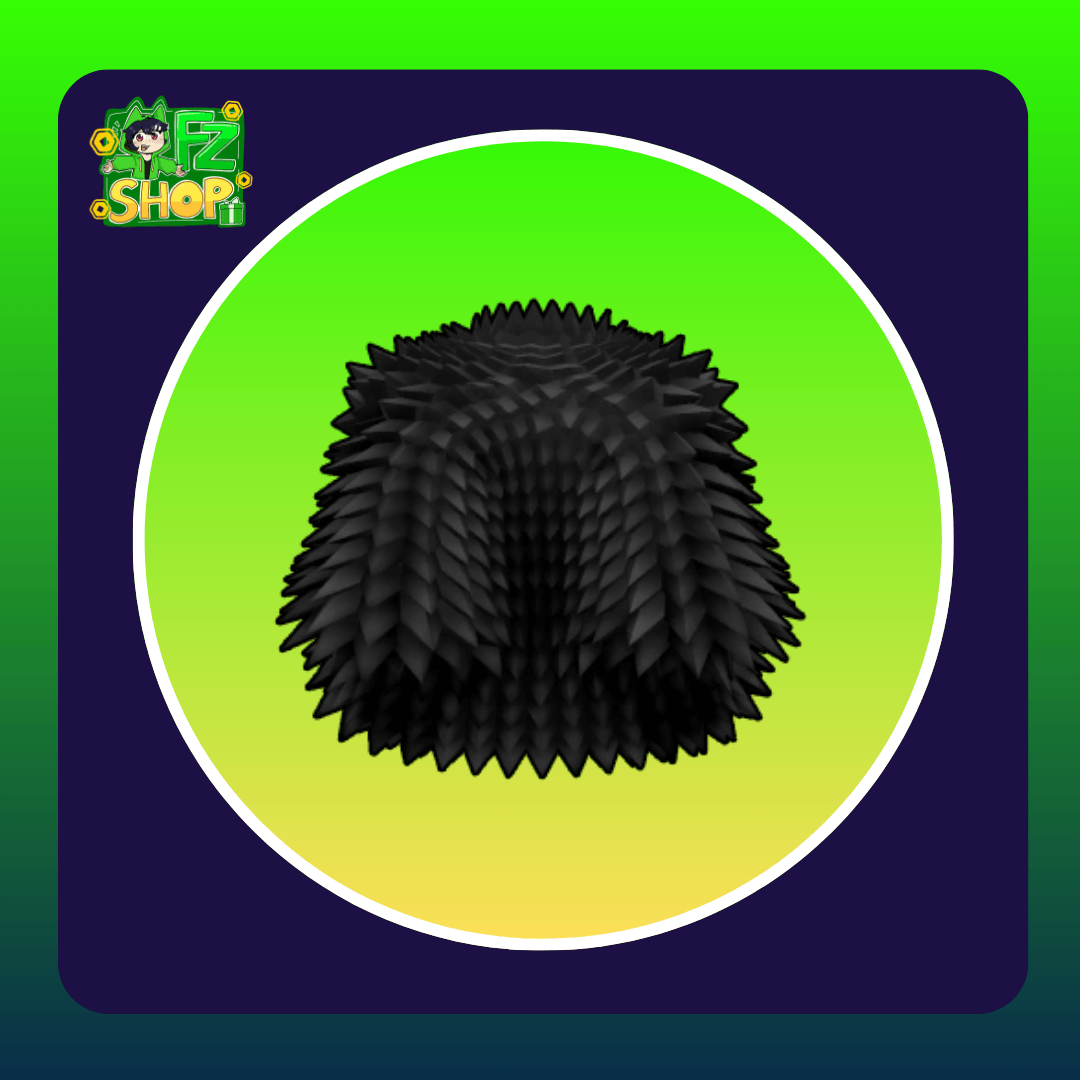 Black Spikey Coat