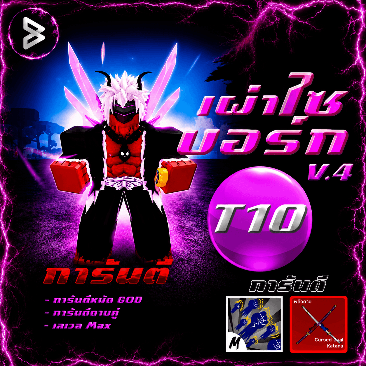 ●ไก่ตันเผ่าไซบอร์กV.4 (T10)● ได้รหัส100%