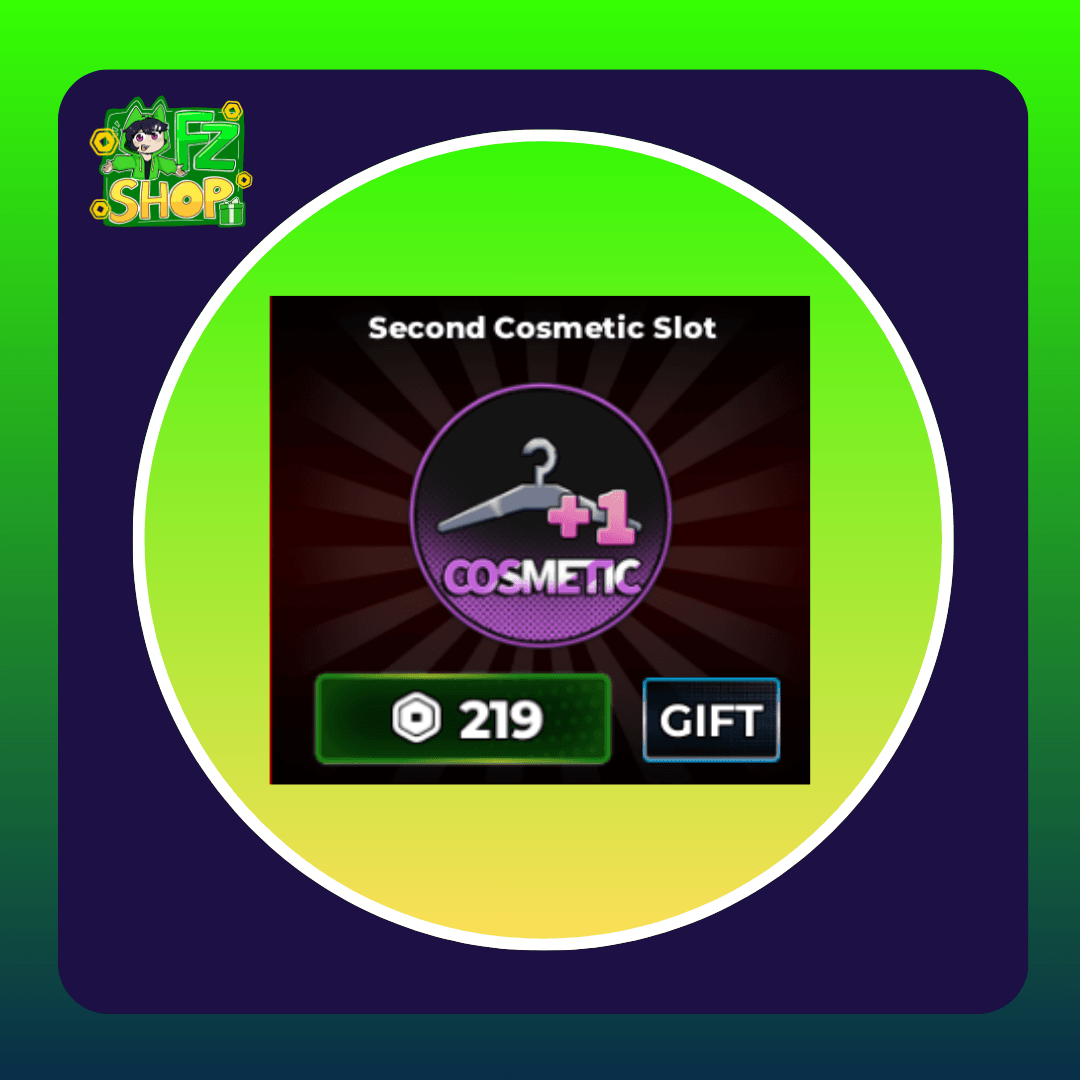 Second Cosmetic Slot