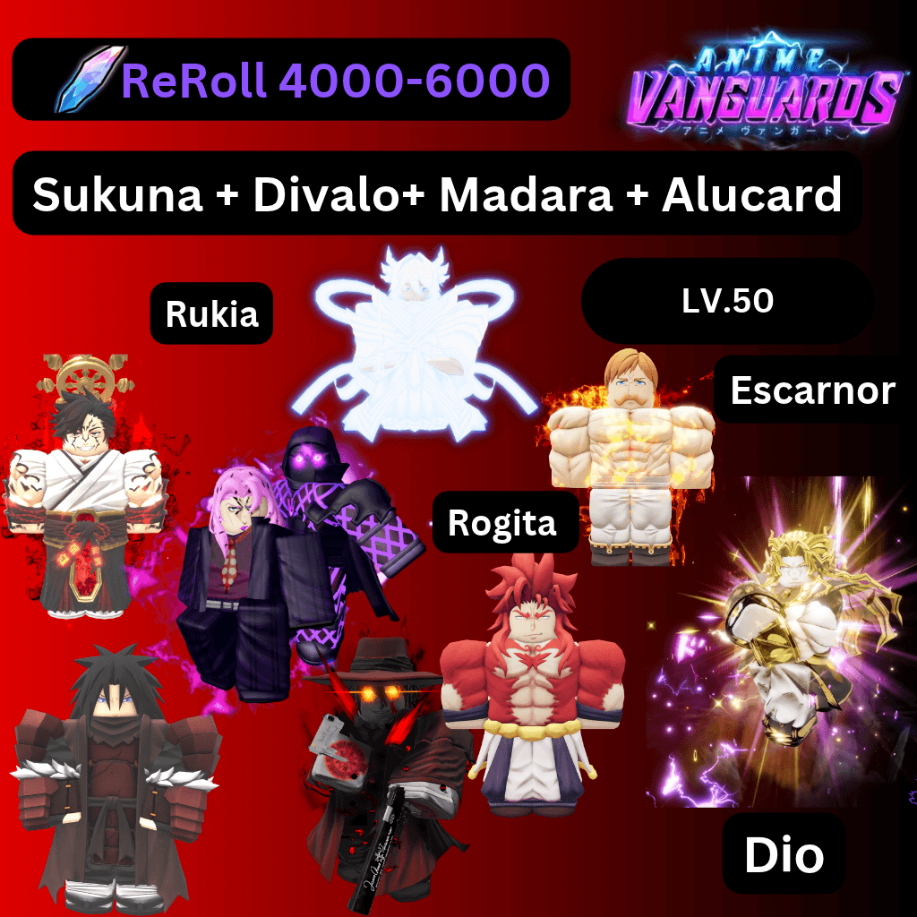 [Anime Vanguards] ไก่การันตี Dio + 200-2000RR