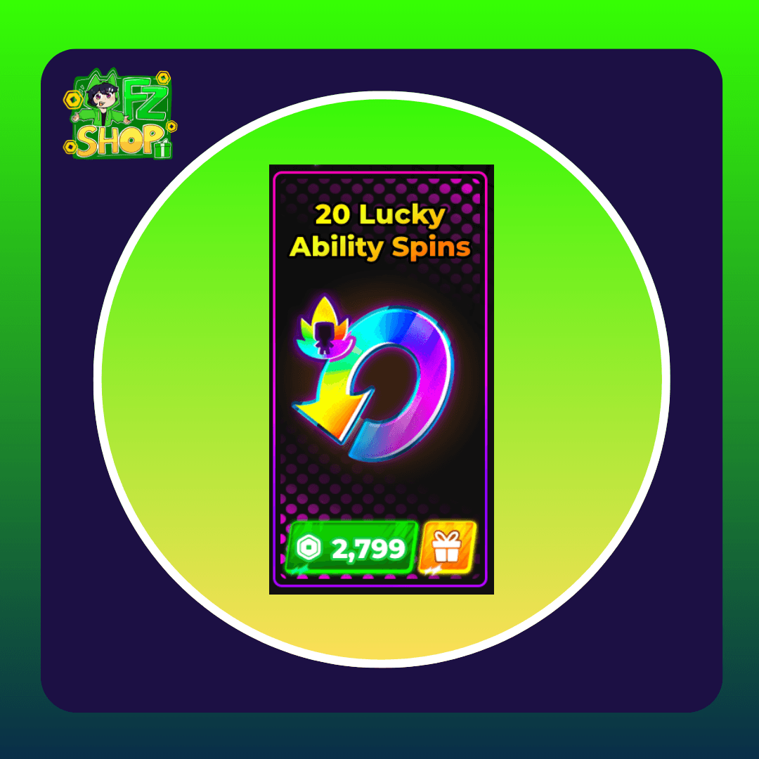 20 Lucky Ability Spin