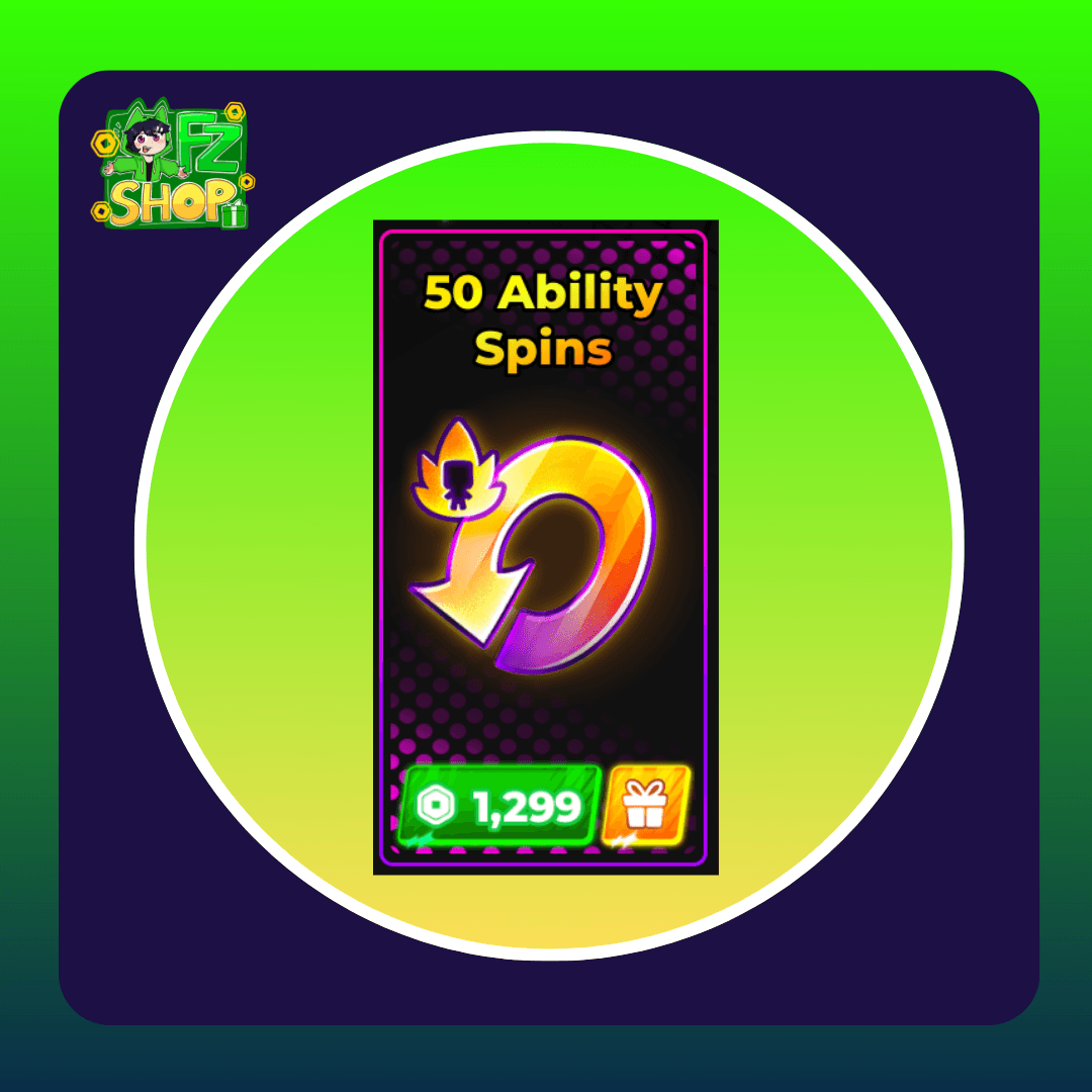 50 Ability Spins