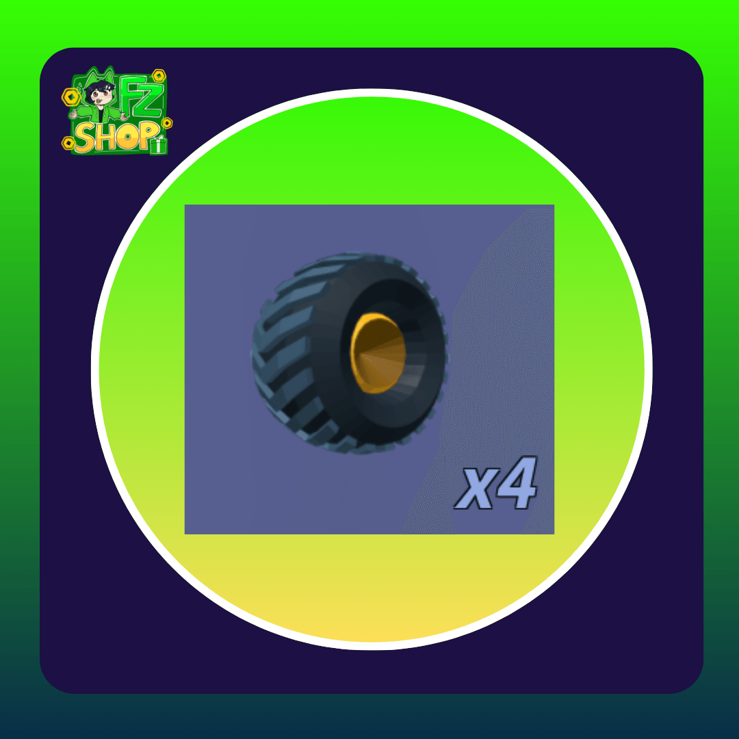 +4 Huge Wheels
