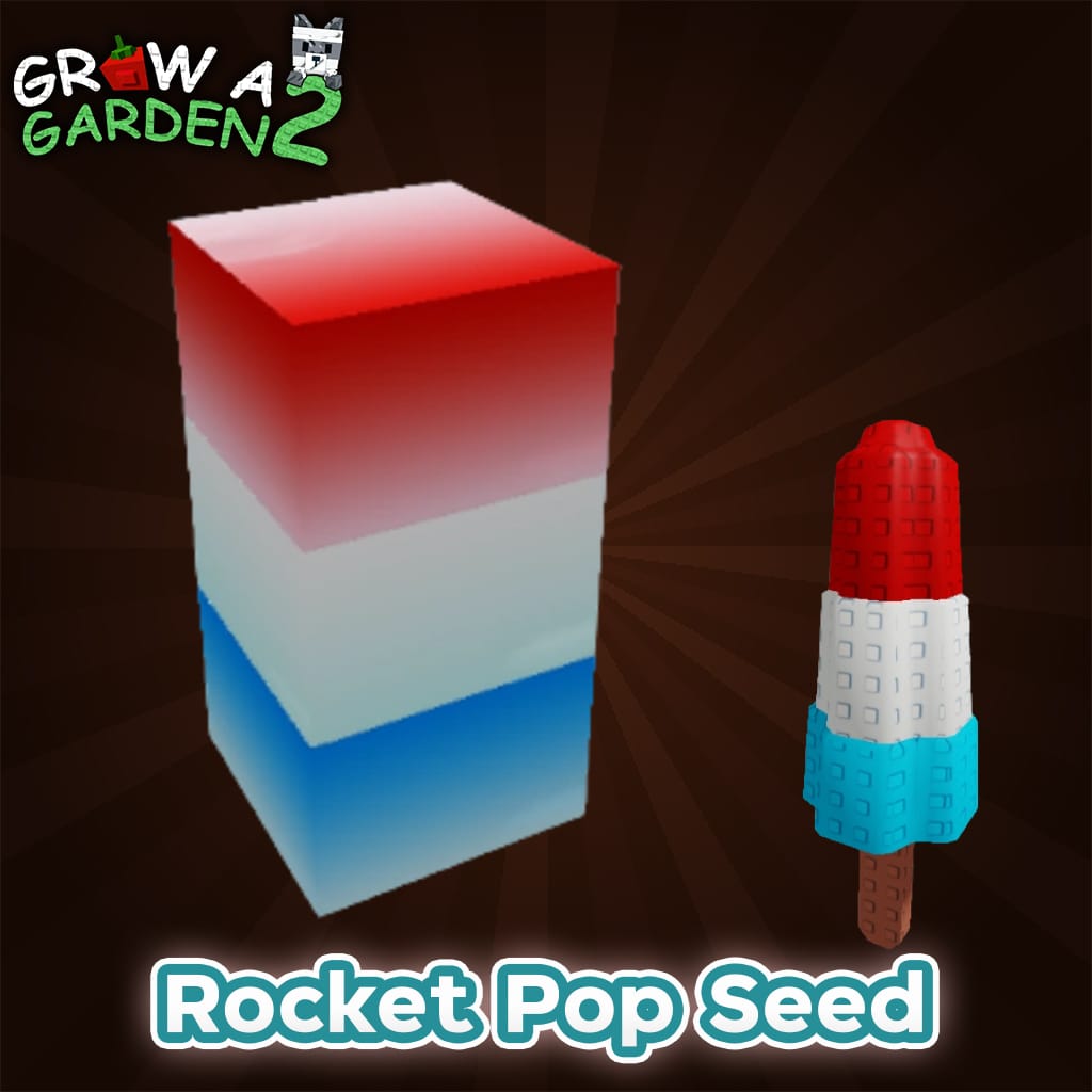 Rocket Pop 10-50 เมล็ค🧑‍🌾