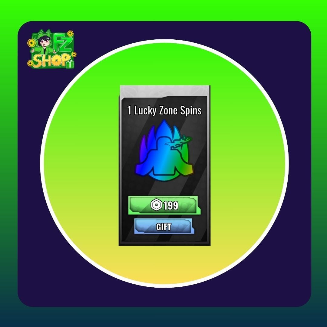 1 Lucky Zone Spins