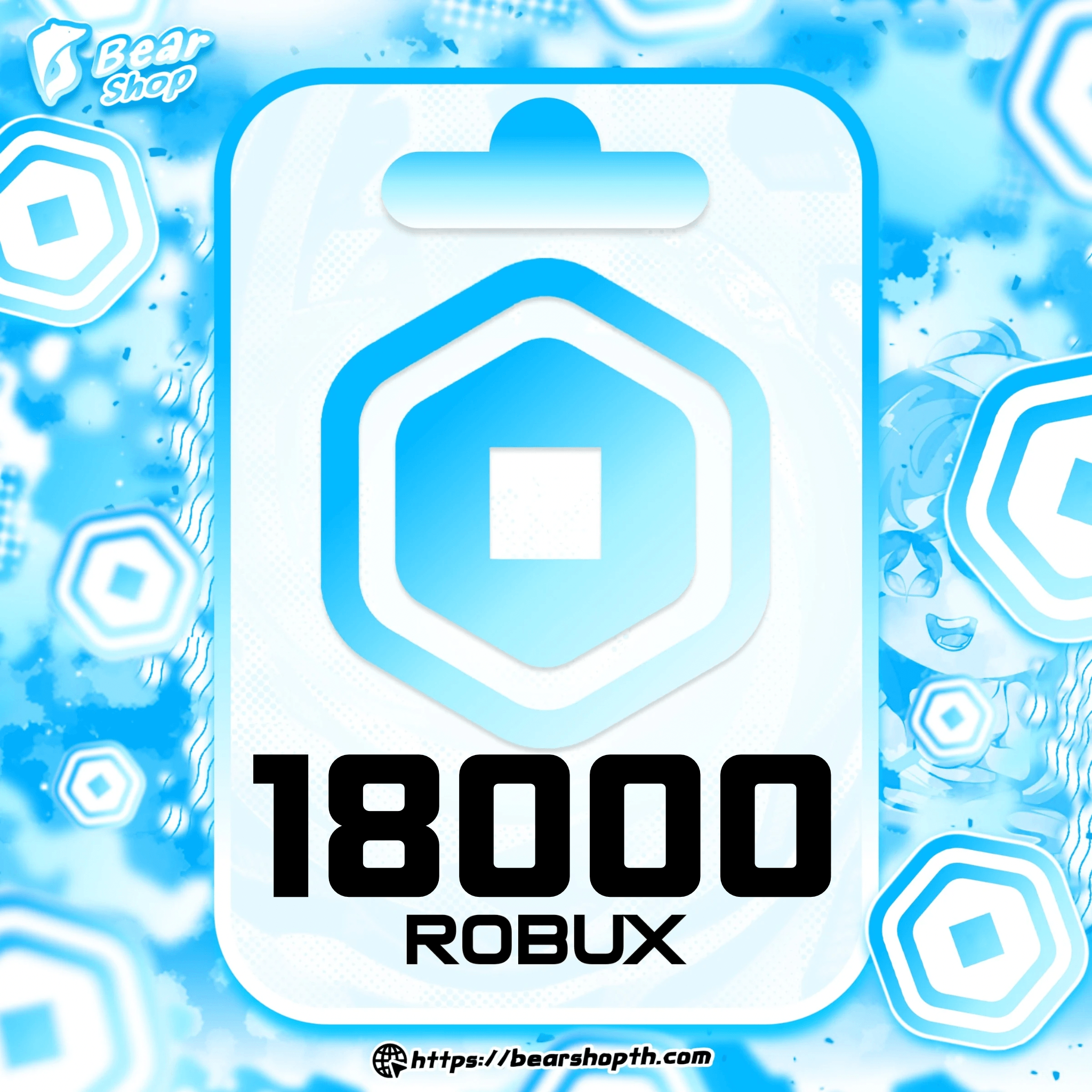 เติมโรบัค ระบบกลุ่ม • Bear Shop เว็ปไซต์เติมเกมโรบล็อค