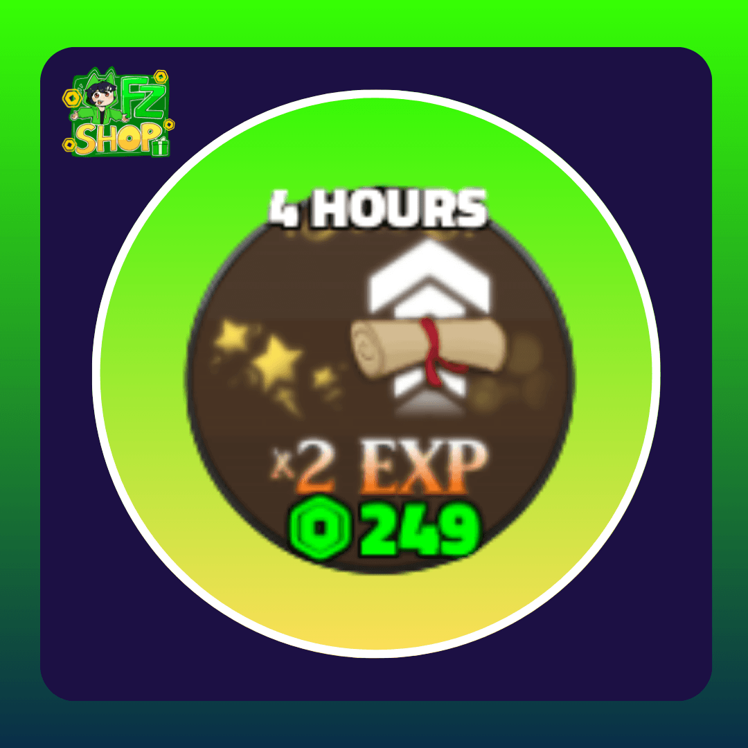 2x Exp Boost 4 Hour