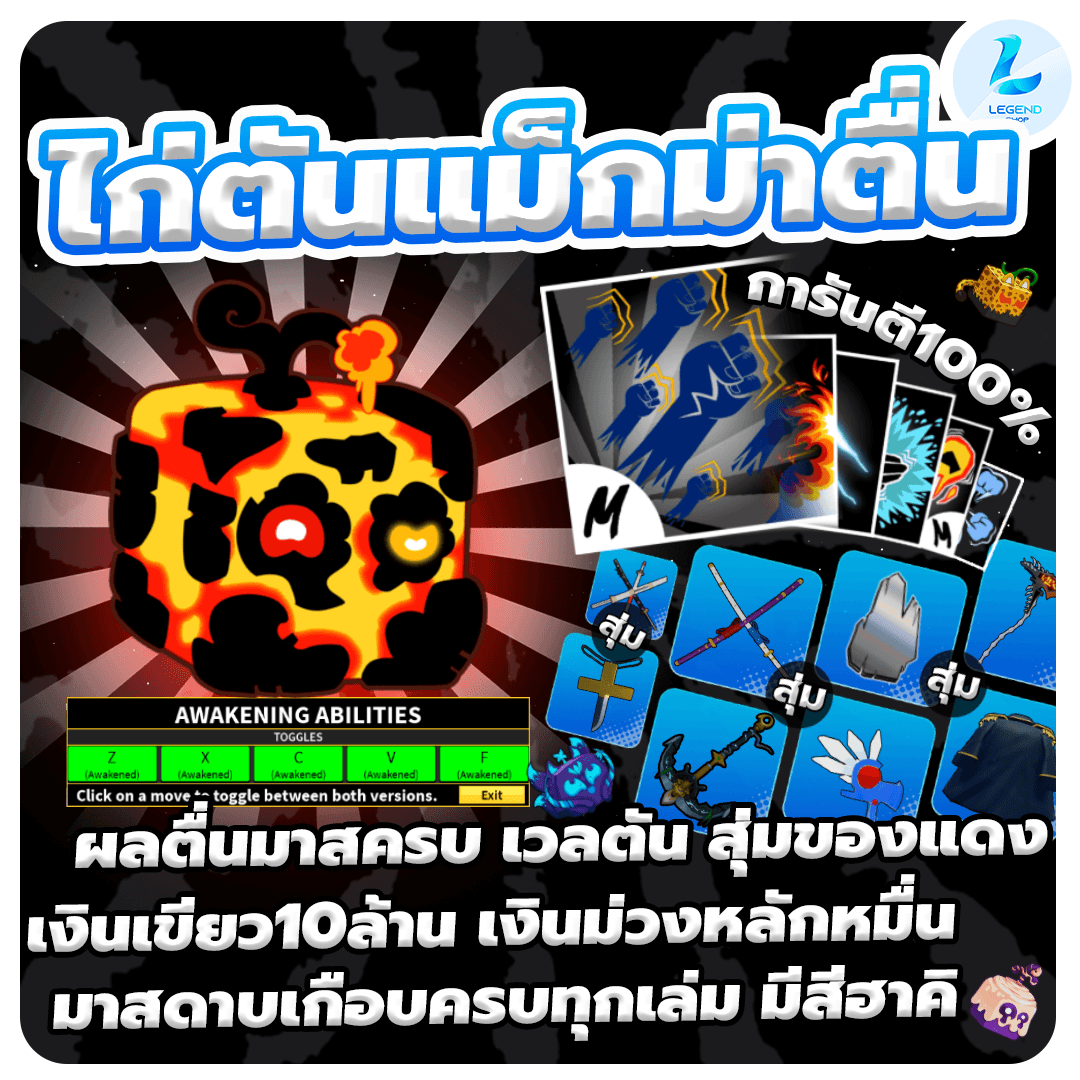 แม็กม่าตื่น 6หมัด
