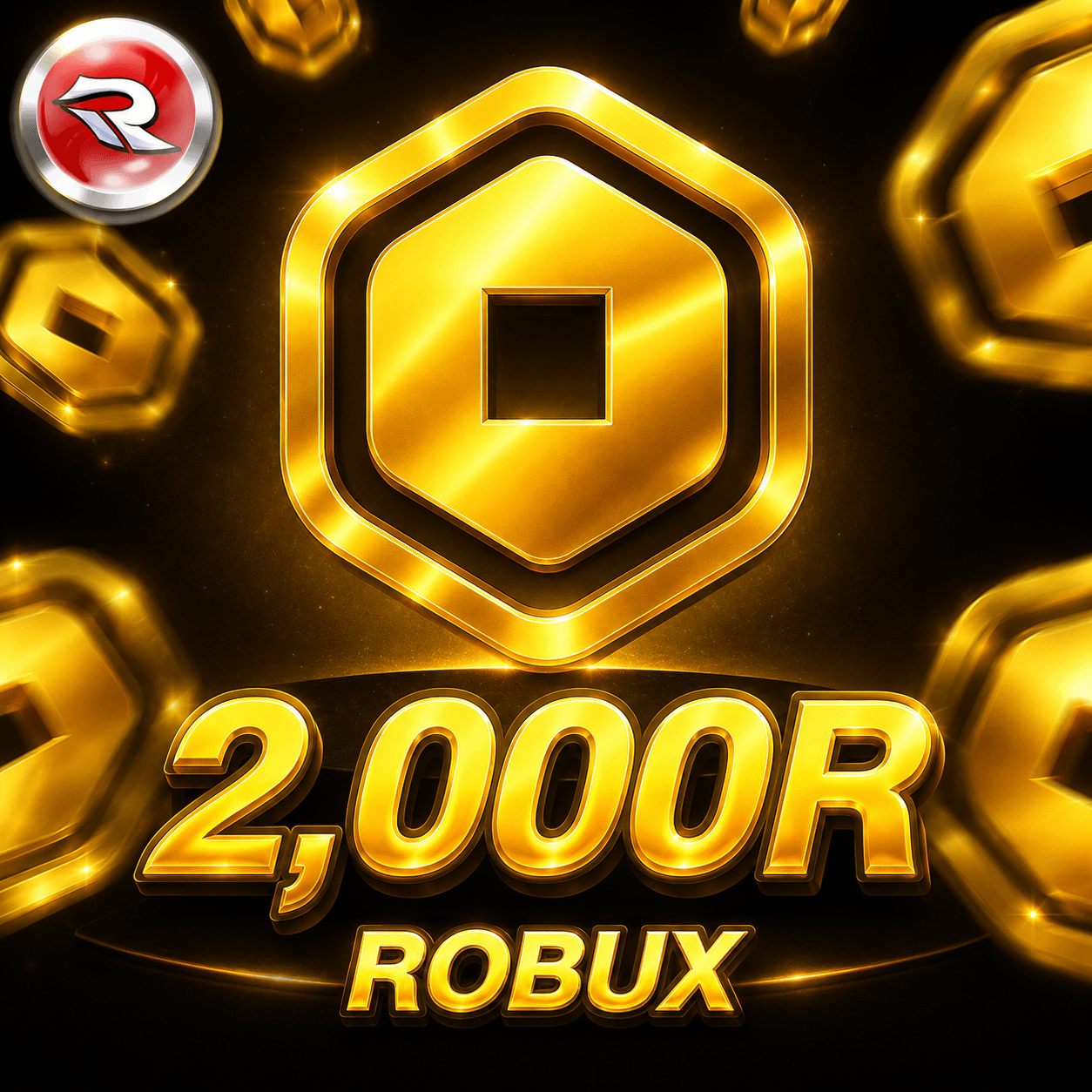 2000R เติม Robux แท้100%💸เติมผ่าน ID-Pass✅